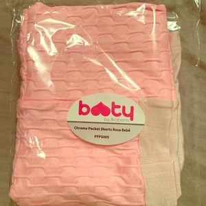 Booty by Brabants Rosa Bebê Chrome Pocket Shorts